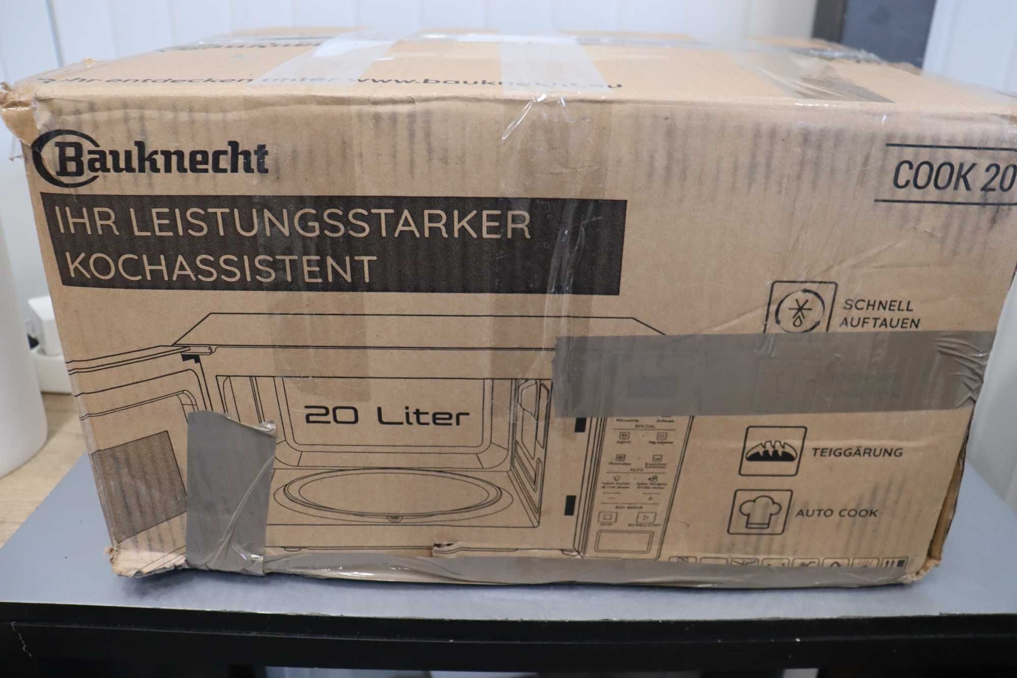 Микровълнова печка Bauknecht MWK, 20л обем, автоматични програми, 700W
