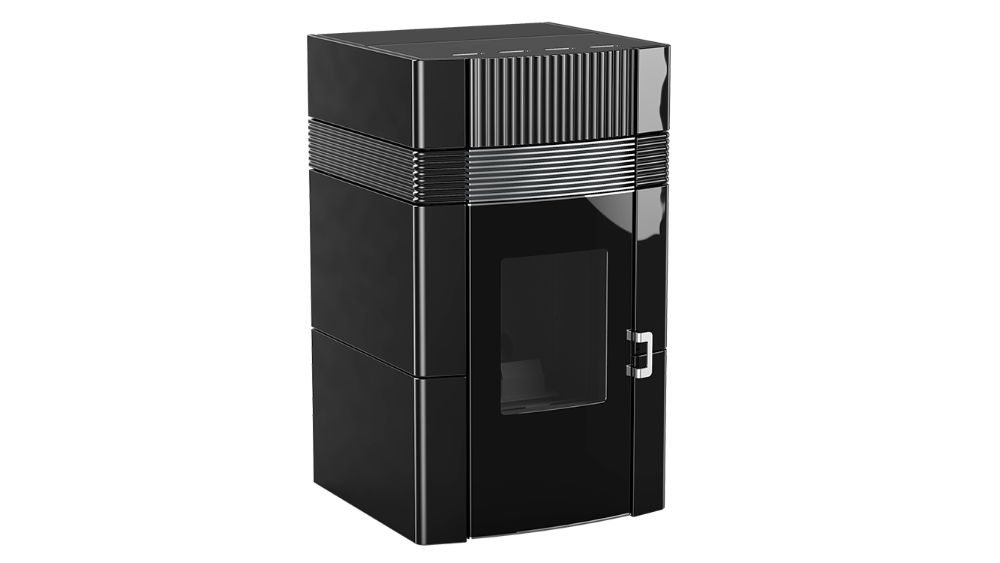 Termosemineu peleti Mareli 18- 24kW din CERAMICA -curatare automata