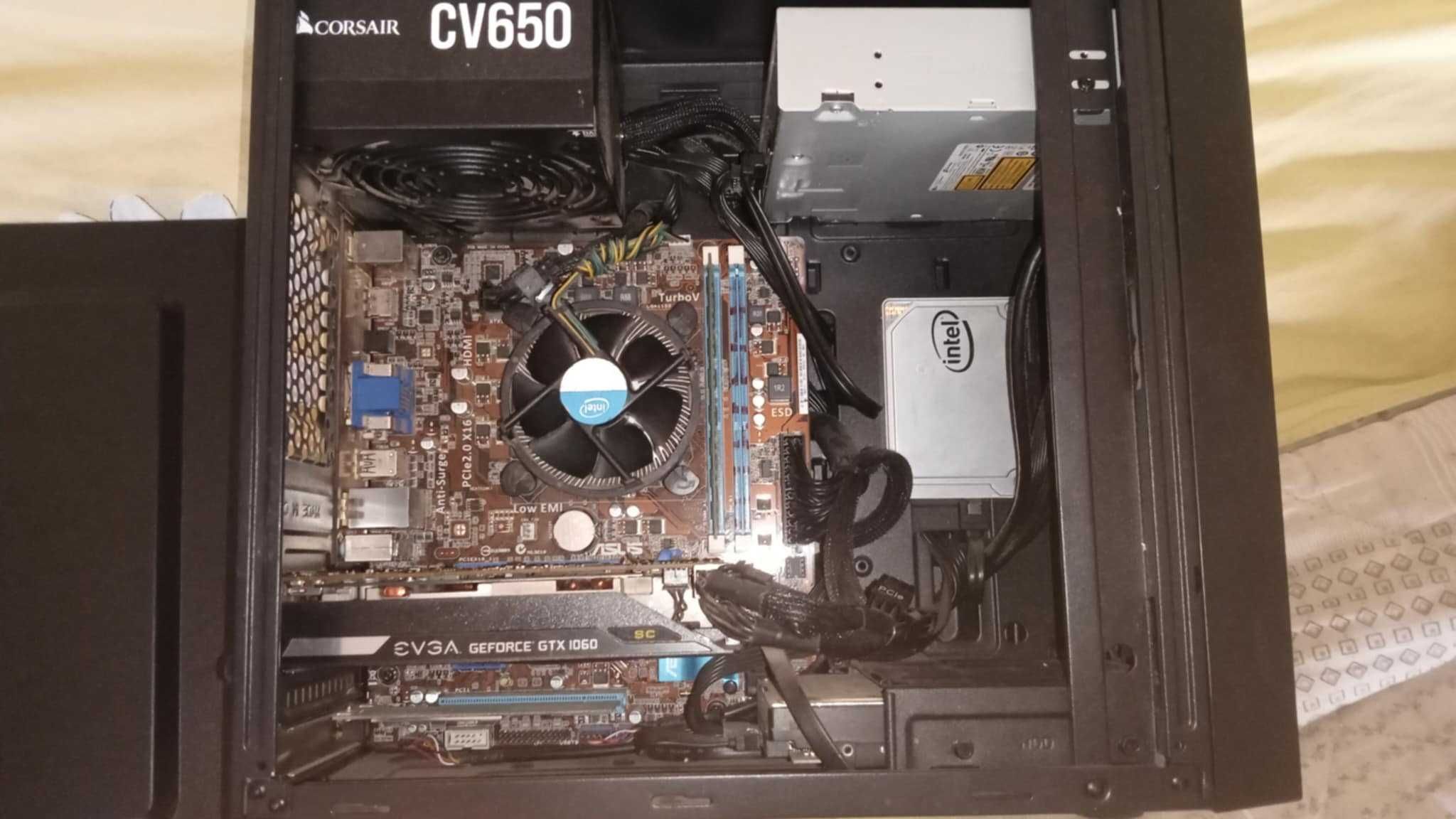 Геймъркси компютърGTX 1060 SC 6GB/Intel i7-2600 3.40 GHz/8ramGaming PC