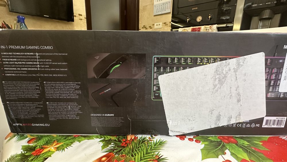 Kit Gaming Mars Gaming RGB nou sigilat