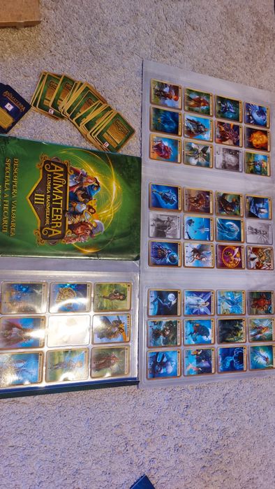 Animaterra Lumea Basmelor 3 -  2 albume + cartonase 45