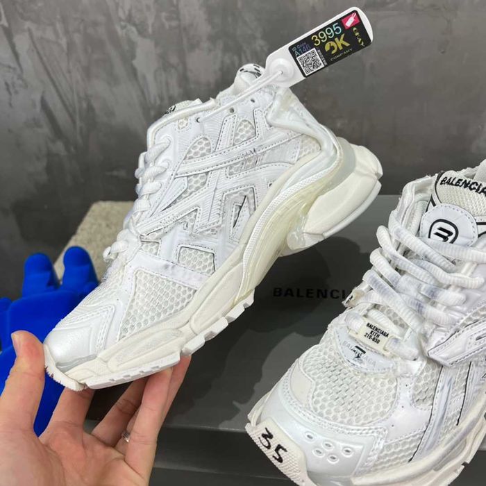 Adidasi Balenciaga Runner, marimi 35-45 alb, tip Premium, Unisex