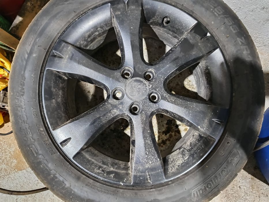 Джанти за субару с гуми 225/55/17