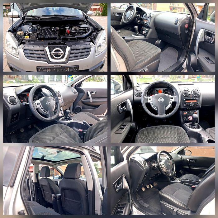 Nissan qashqai 1,6 benzina 116 cp 2010 panoramic