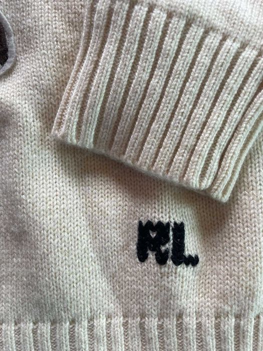 Ralph Lauren Bear sweater - суичър с мече - Нов - Размер С