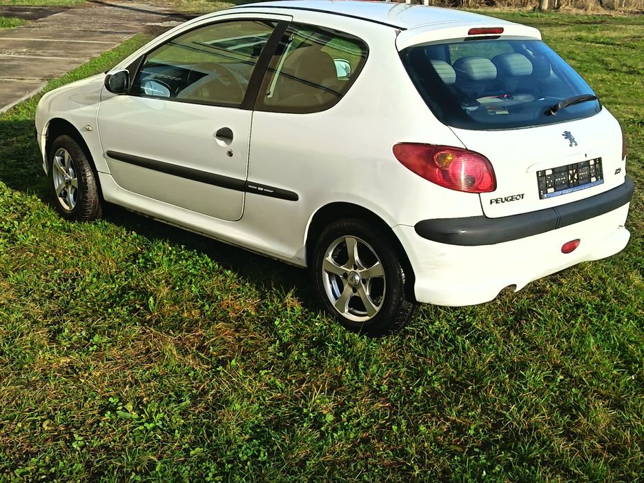 Peugeot 206, motor 1,4 benzină.