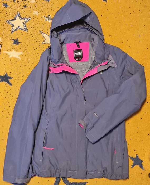 Geaca impermeabila dama, The North Face, mar L, HYVENT, cu gluga