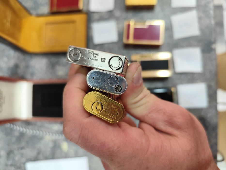 Оригинални запалки Дюпонт и Картие