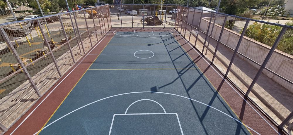 Резиновый покритие под ключ