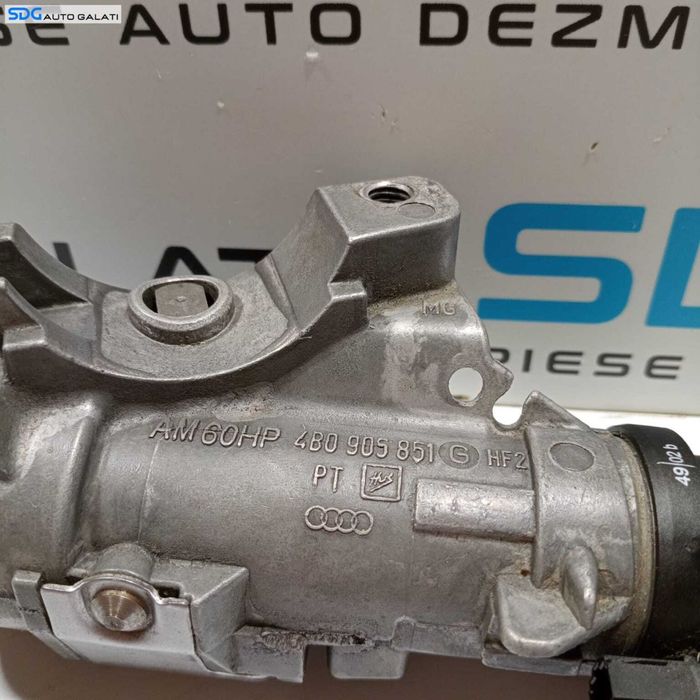Butuc Contact Pornire cu Lama Cheie Audi A6 C5 1998 - 2004 Cod 4B09058851G [1434]