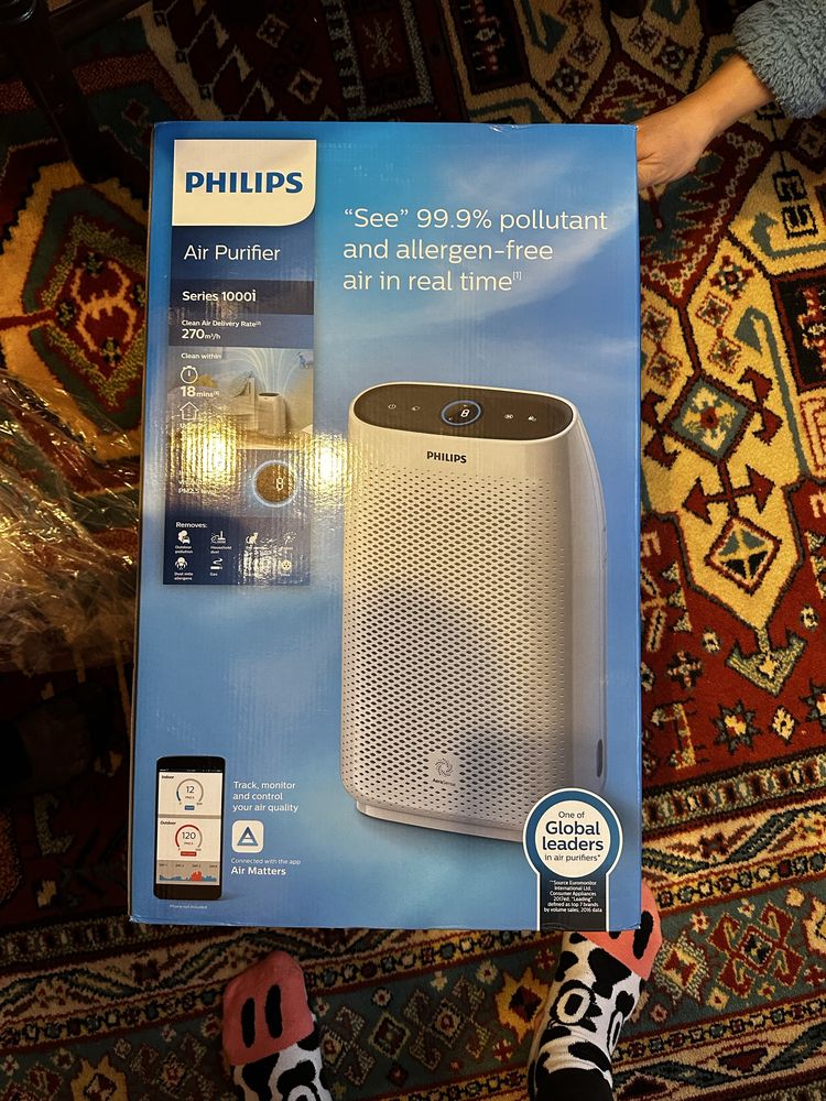 Пречиствател за въздух Philips 1000i Series