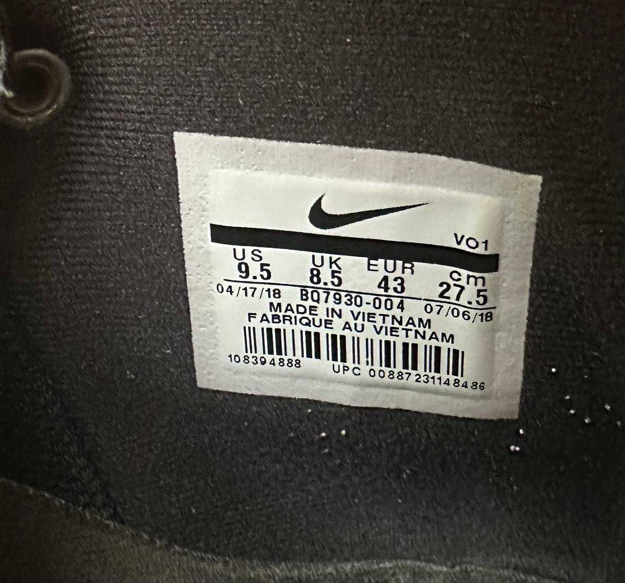 Nike Lunar Force 1 Duckboot 18 Black/Olive