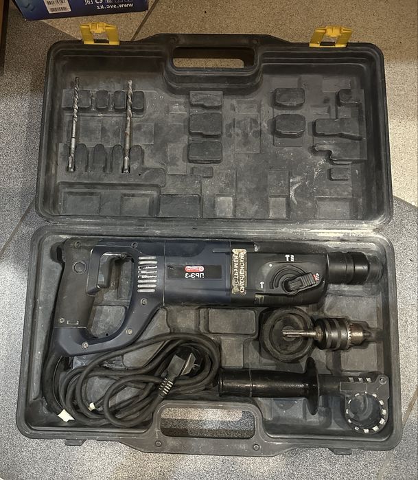 Префоратор работает как дрель