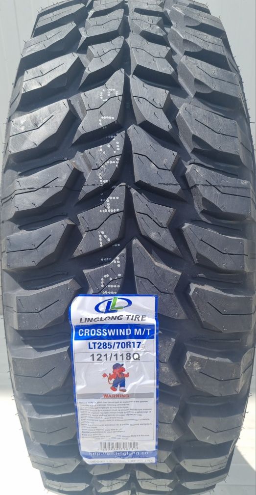 285/70 R17, 121Q, LL CROSSWIND Mud Terrain , Anvelope off road M+S