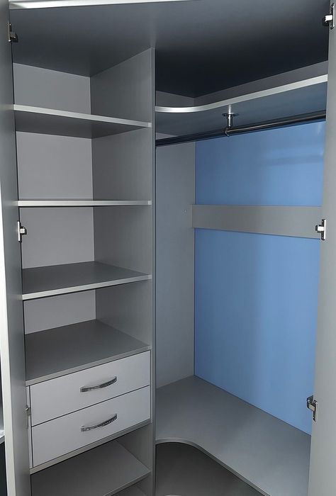 Шкаф для вещей угловой