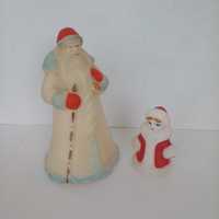Дед Мороз и Снегурочка (советские игрушки)