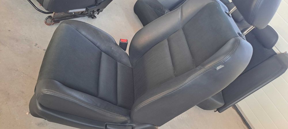 Полукожен салон Honda accord 2008г