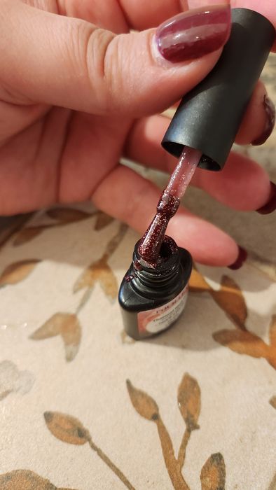 Гел лак розов бляскав