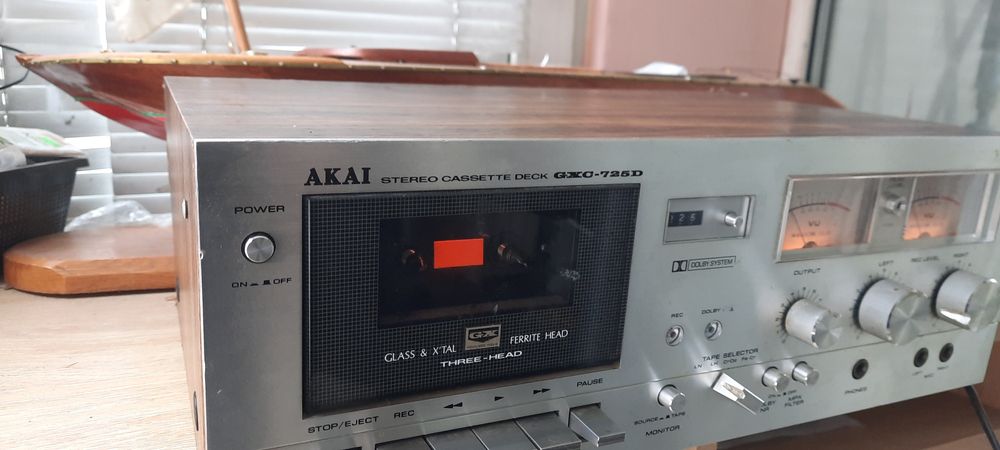 Akai GXC725D  Касетъчен Дек Три глави