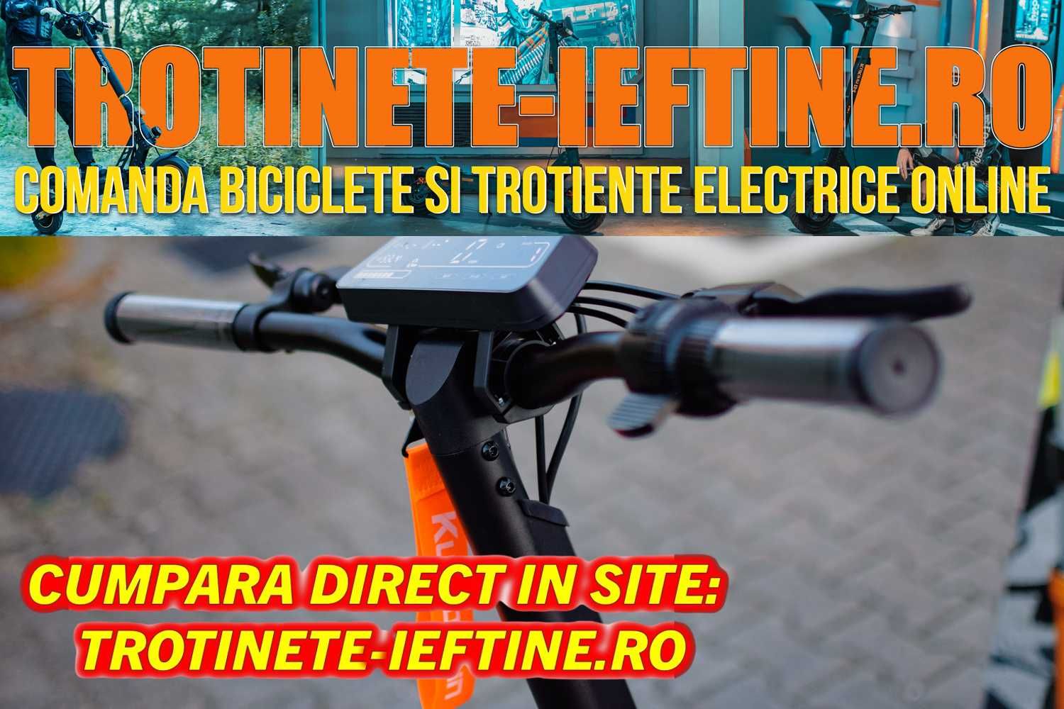 KuKirin G3 - Trotineta Electrica Noua, Originala, Off-road, 120 Kg