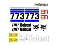 Stickere Bobcat, Komatsu, CAT, JCB, Case, Fiat, John Deere, Ammann