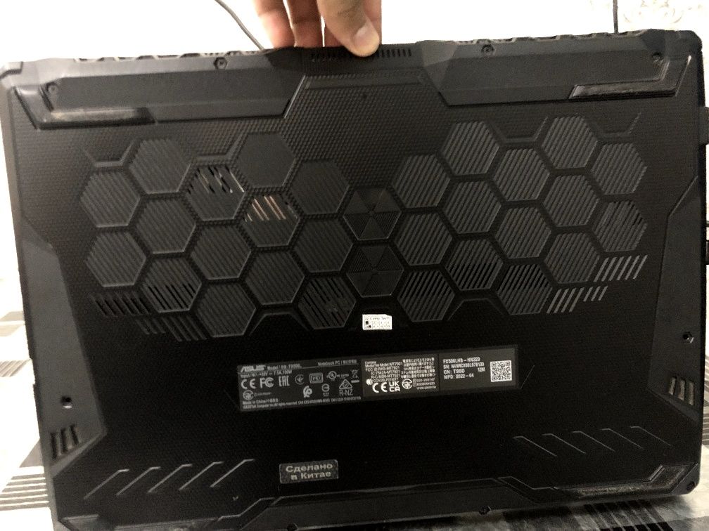 Noutbuk ASUS TUF GAMING F15 igravoy i5