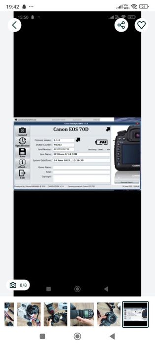 Canon EOS 70D + obiectiv Canon EF 50mm F1.8 STM + BLIȚ Yongnuo