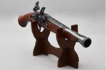 Pistol Flintlock German cu cremene cod 1260G