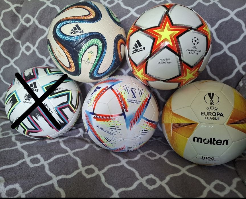 Vând colecție de mingi originale