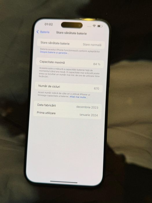 Vand Iphone 15 PRO MAX 256GB