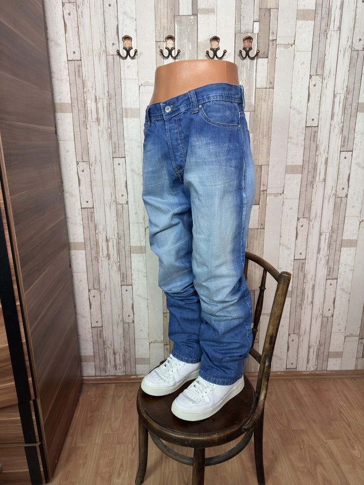 Jeans blugi denim trousers Dolce & Gabbana bumbac straight 33/34