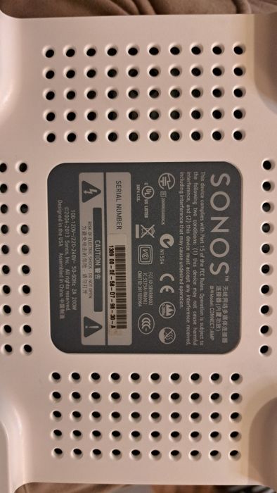 Amplificator Sonos CONNECT:AMP si Sonos ZonePlayer ZP90