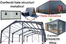 Hale metalice structuri metalice la doar 55€ mp. Pret de producator