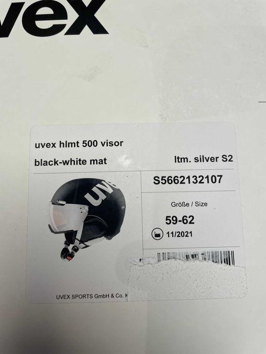 Casca de schi UVEX HLMT 500 Visor 59-62