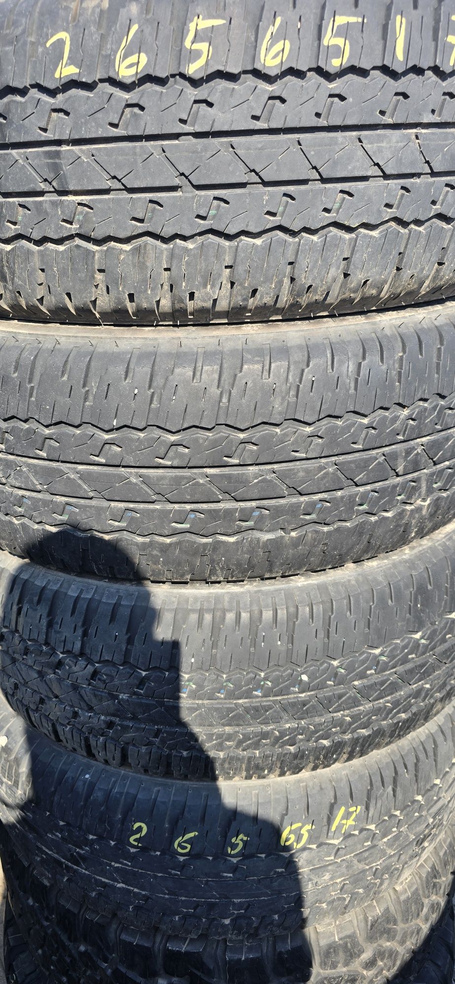 Летни гуми 265 65 17 Bridgestone 4бр