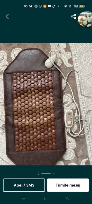 Saltea Ceragem ,cu pietre jad