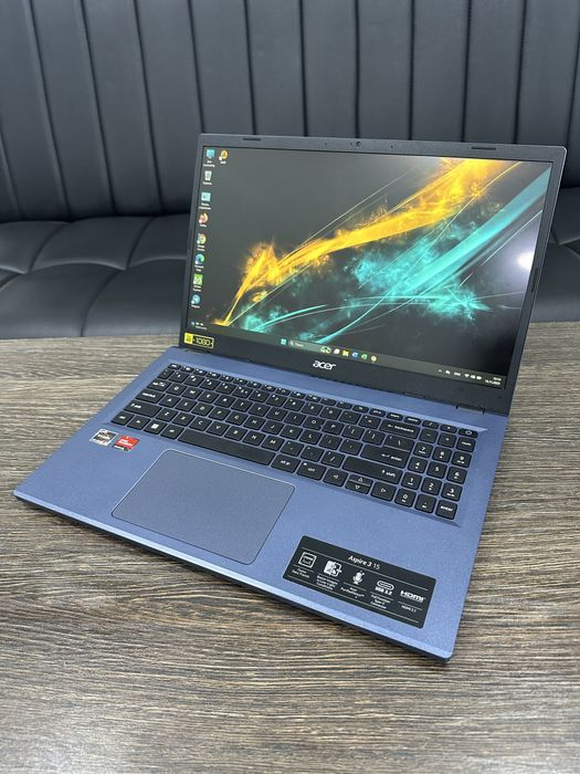 мощный 8-ядерный ноутбук Acer Aspire 3, сенсорный, доя графики и игр