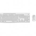 Kit Tastatura Mouse Wireless LOGITECH MK295 Silent USB Alb Nou Sigilat