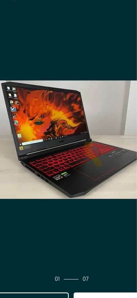 Laptop gaming acer nitro