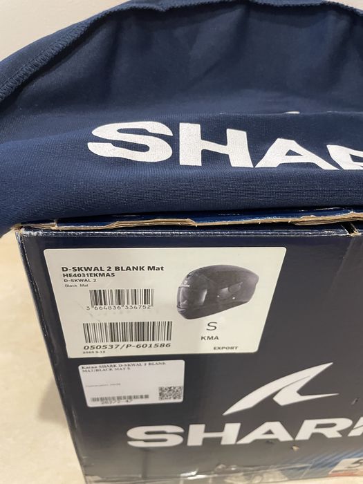 Casca motocicleta marime S- model SHARK D-SKWAL 2 negru mat