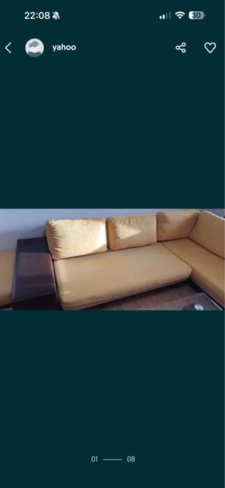 Coltar frumos ca nou modular