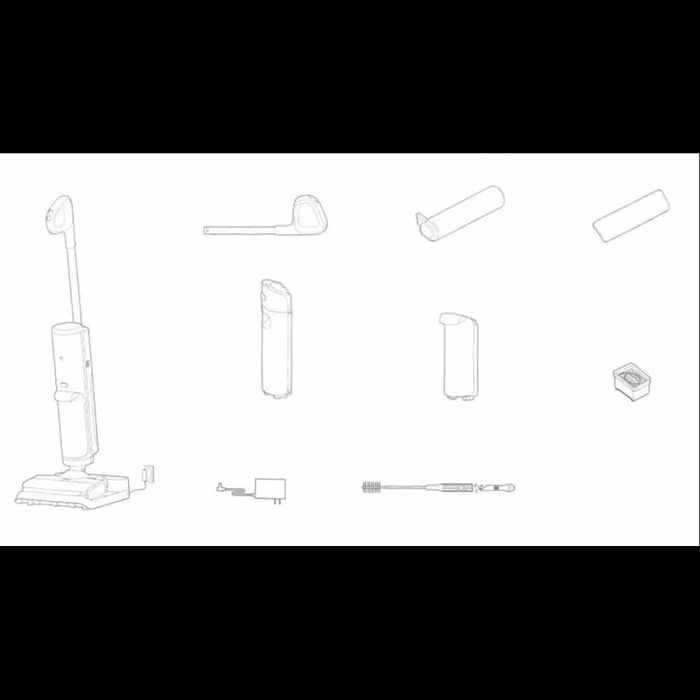 Моющий вертикальный пылесос Xiaomi Mijia Wireless Floor Scrubber 2C