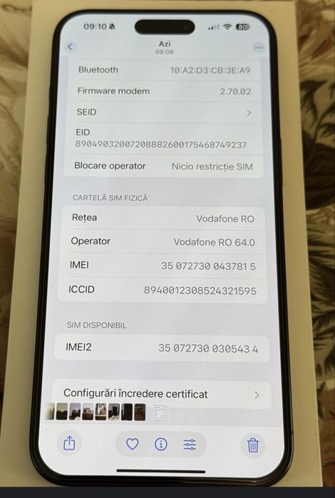 Iphone 15 Pro Max liber de retea