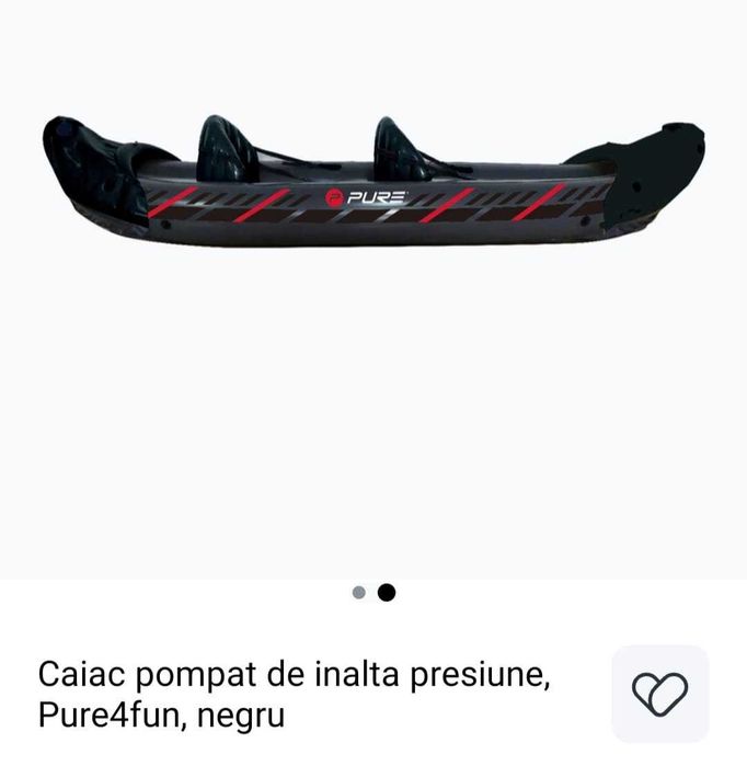 Caiac Gonflabil Pure4fun (Folosit 1 Sezon) - pentru Copii/Adolescenți