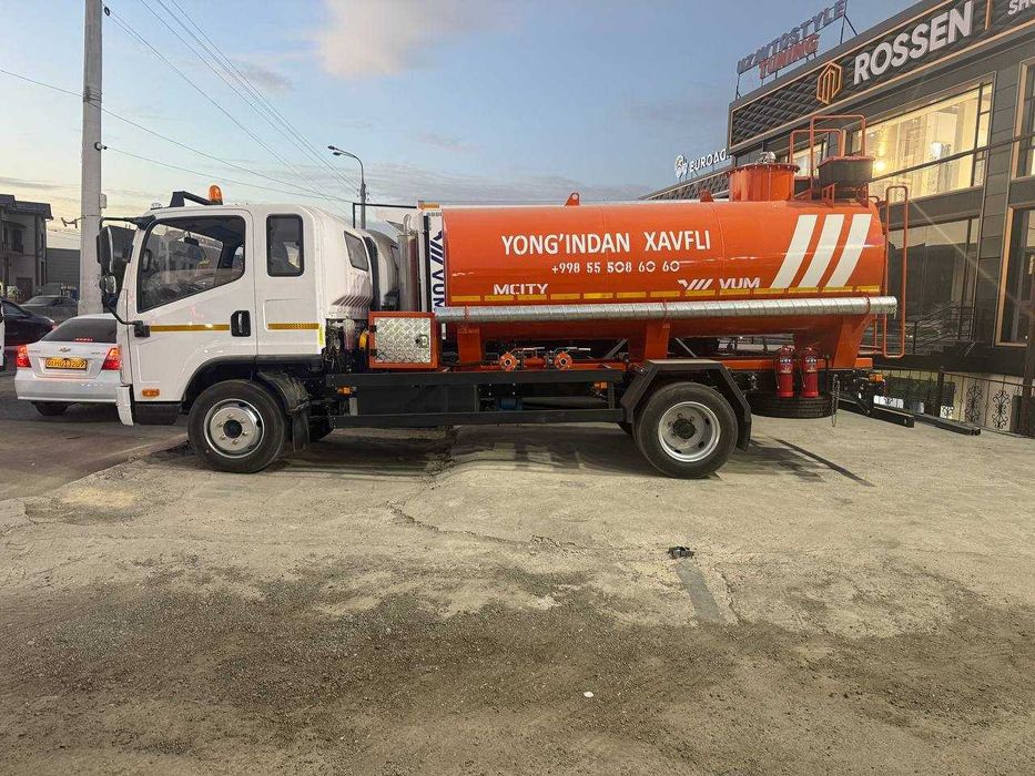 Сотувда мавжуд! Автотопливозаправщик (бензовоз) FAW Tiger V (7 м³)
