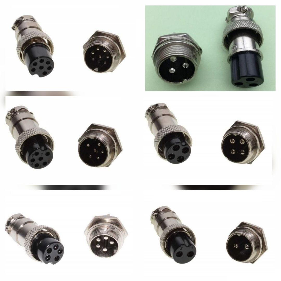 Conector Mufa Rotunda 2 Pini 3 Pini 4 Pini 5 Pini 6 Pini 7 Pini