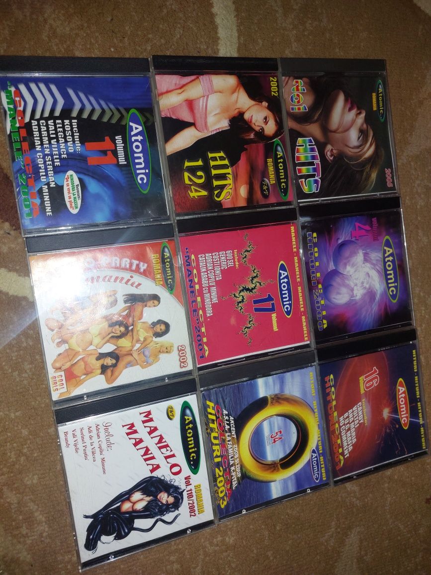 CD-uri muzica romaneasca ATOMIC TV