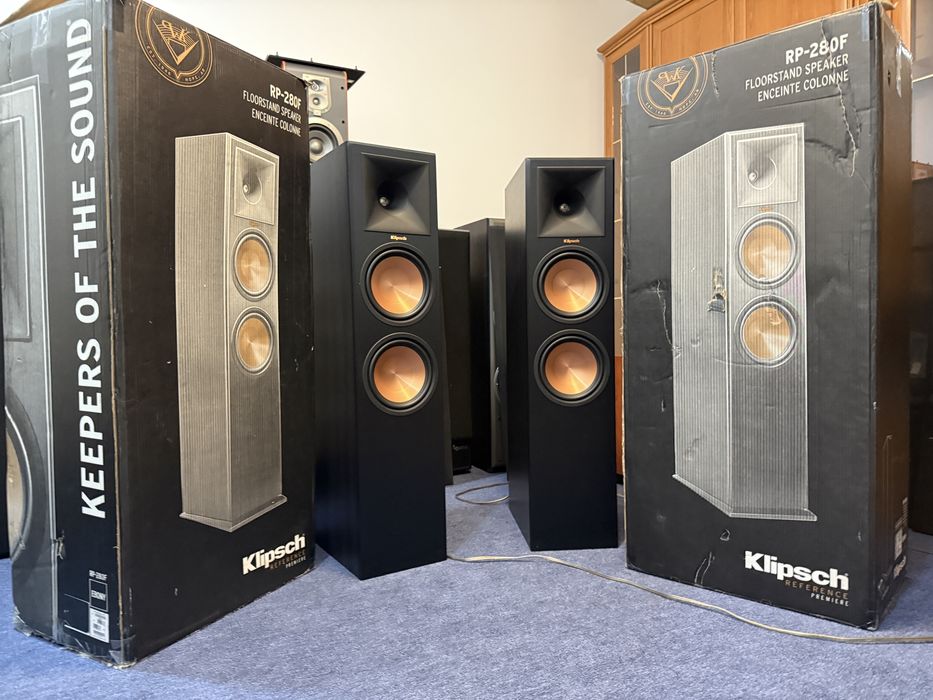 Boxe Klipsch RP-280 F,150W Rms/600W,98Db,32Hz,58KG/Perechea