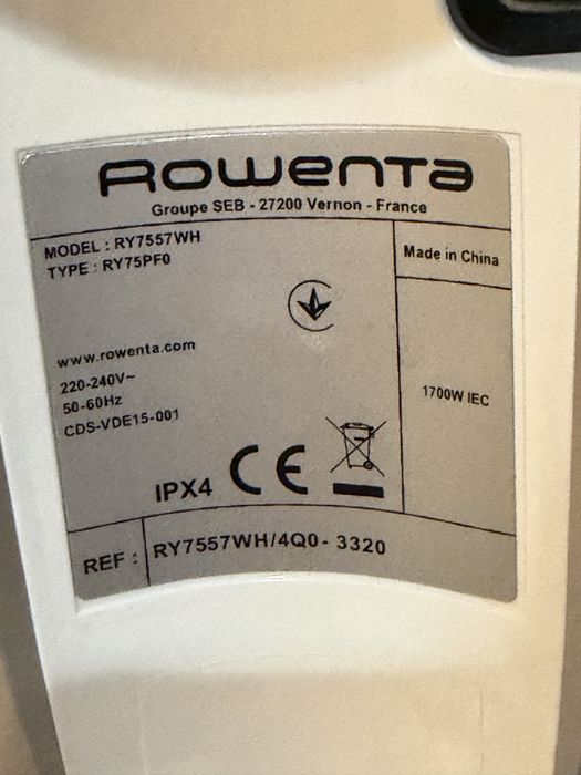 Aspirator Rowenta cu aburi Clean&Steam