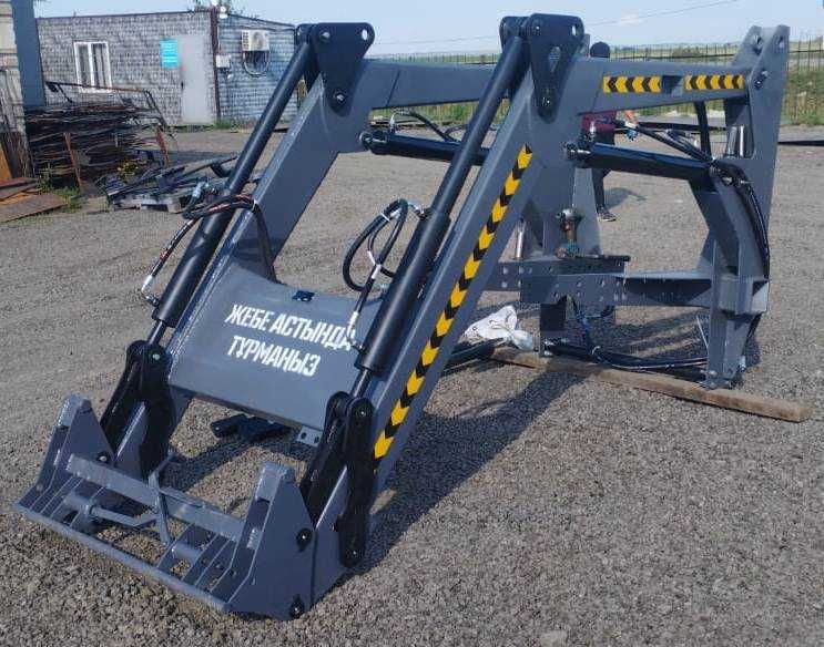 Фронтальный погрузчик к тракторам YTO, МТЗ, LOVOL (Сделано в KZ)
